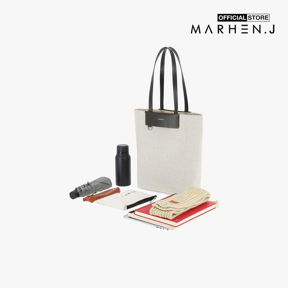 Marhen.J - Túi đeo vai nữ chữ nhật Wheat MJ22DWHEAT-BK