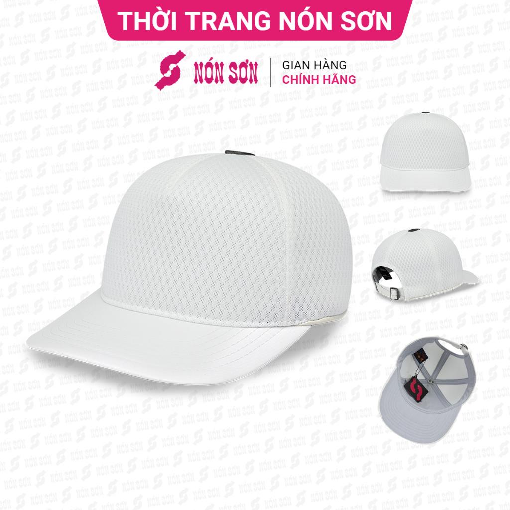 Hình ảnh Mũ kết lưỡi trai nam nữ thời trang NÓN SƠN-MC249F-TR1