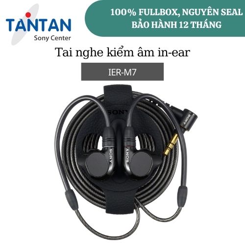 Tai nghe kiểm âm in-ear Sony IER-M7| Hàng chính hãng