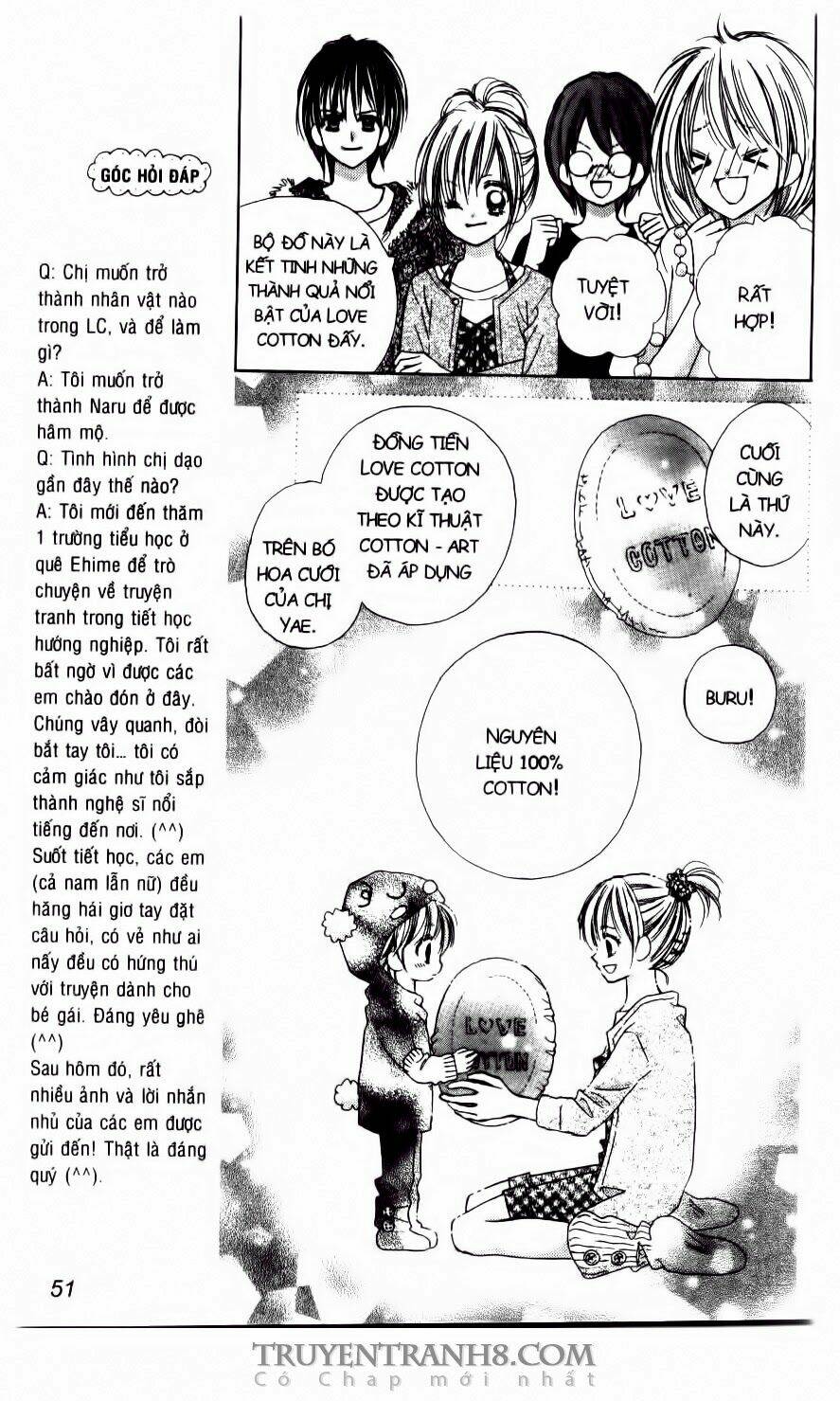 tiệm thời trang, love cotton chapter 33 19