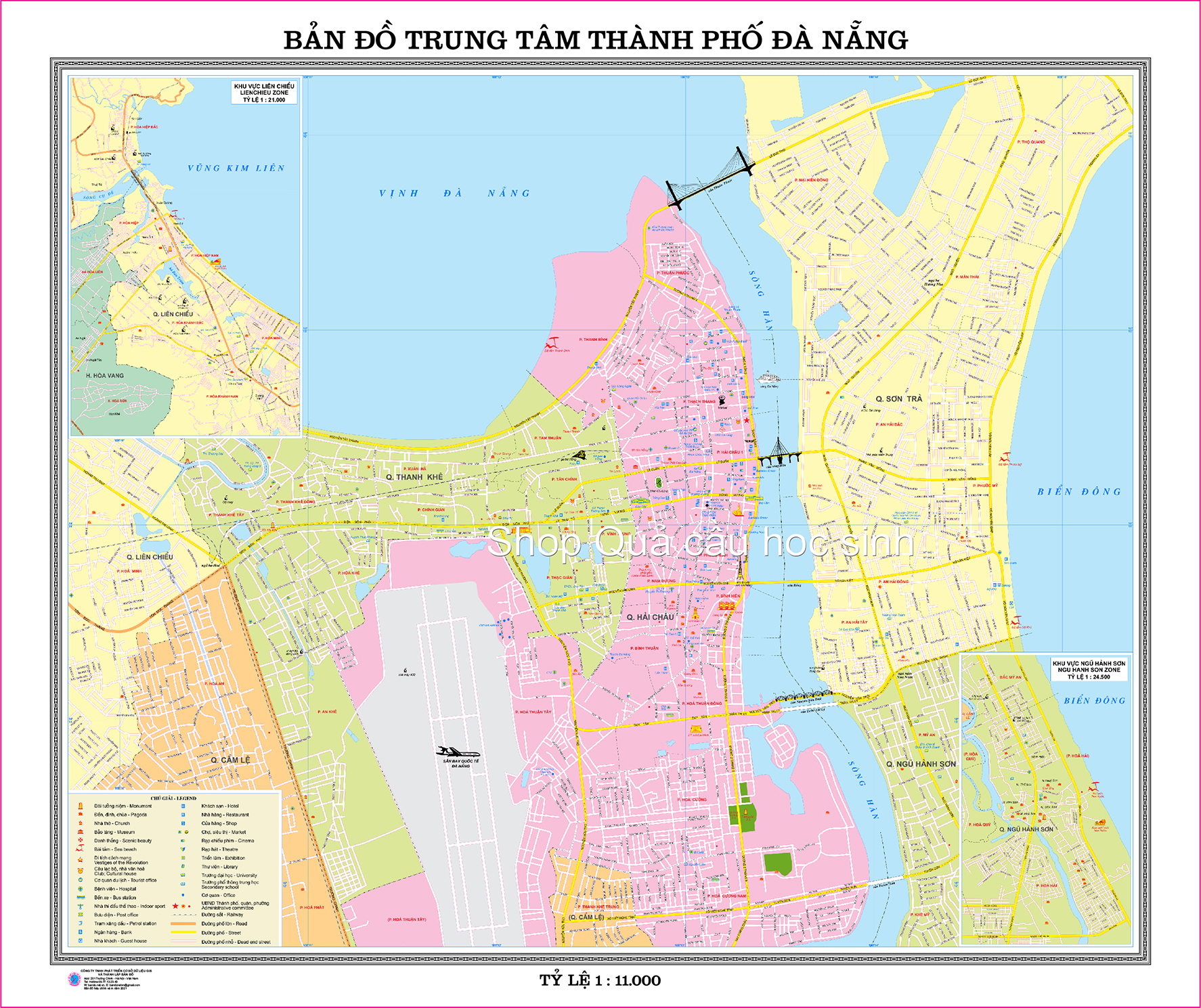 Trung tâm Đà Nẵng khổ A0