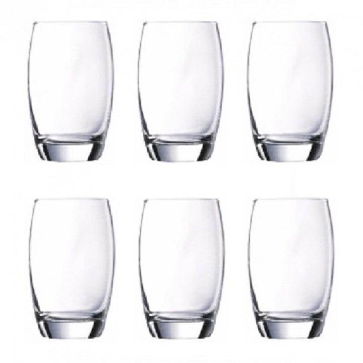 Bộ 6 ly thủy tinh cao 350ml cao cấp