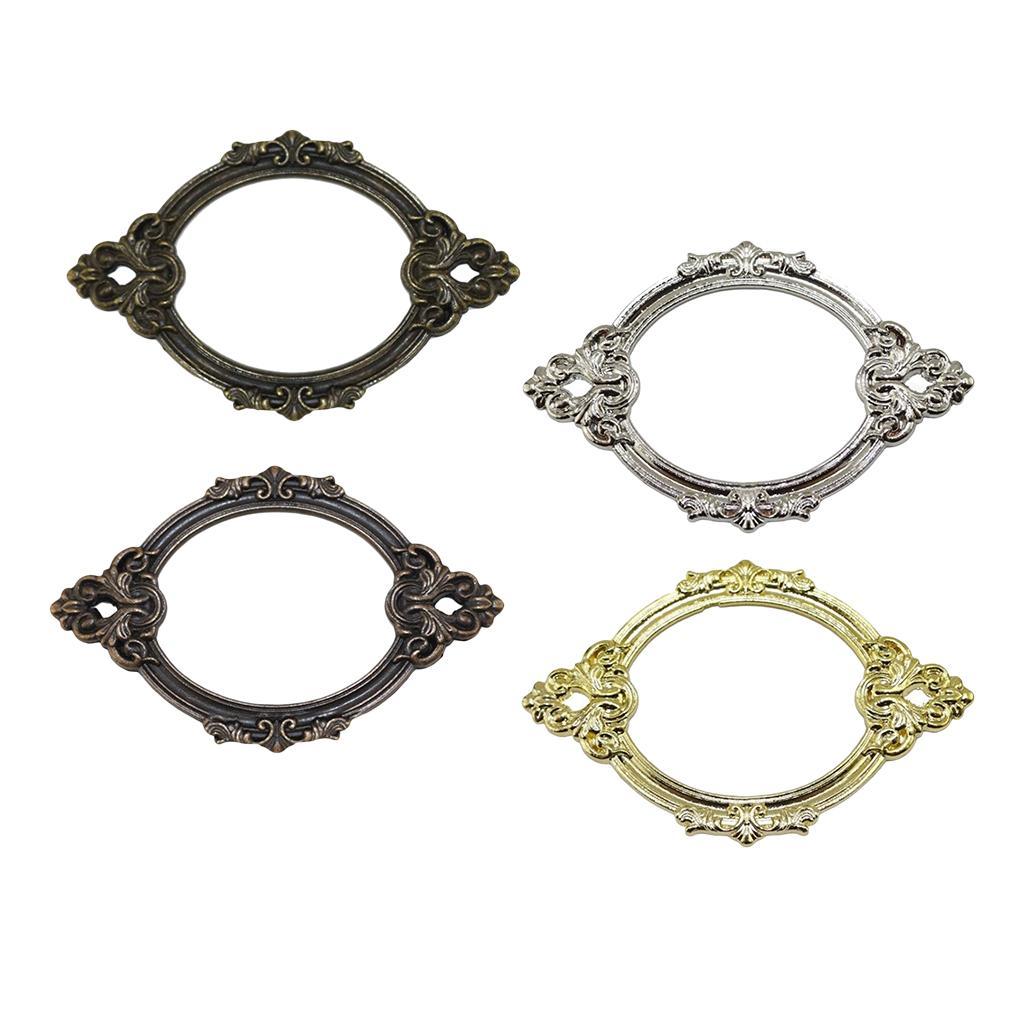 4PCS Vintage  Tag  Holder Pull Handle