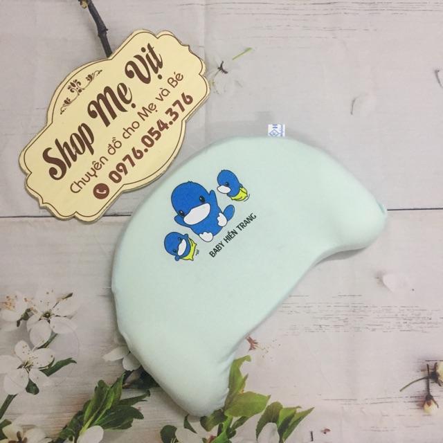 Gối cao su thông hơi chống bẹp đầu cho bé