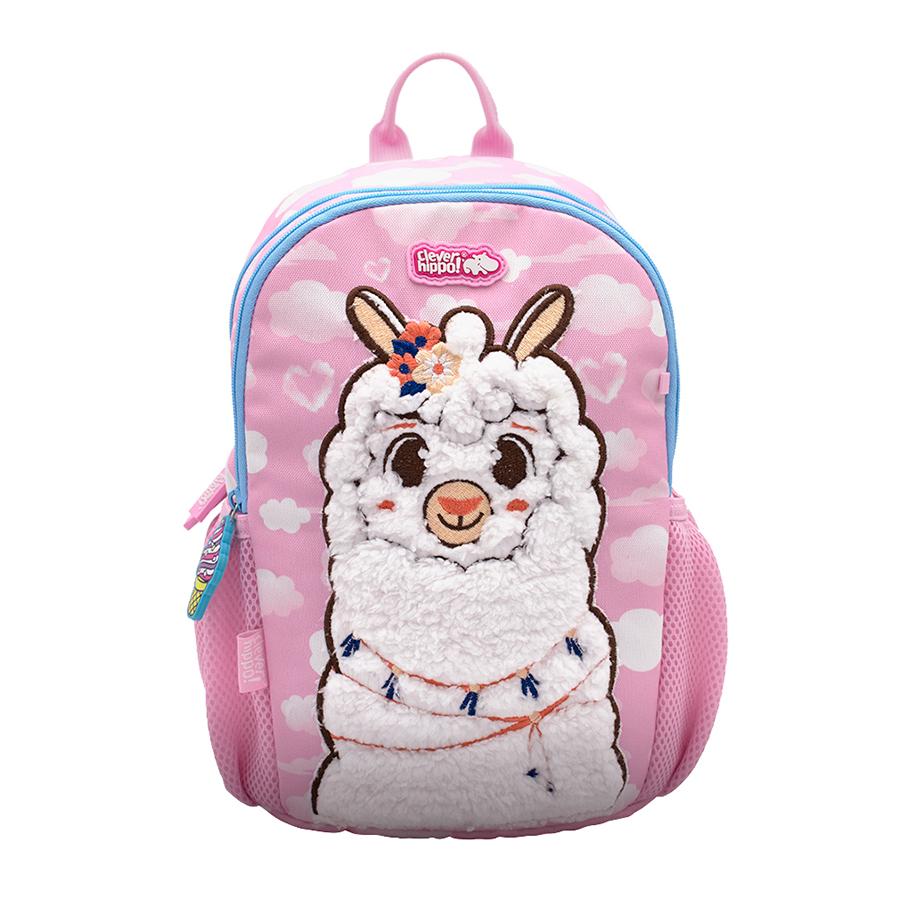 Ba Lô CLEVER HIPPO Mini - Alpaca Dễ Thương Hồng BA4105/PINK