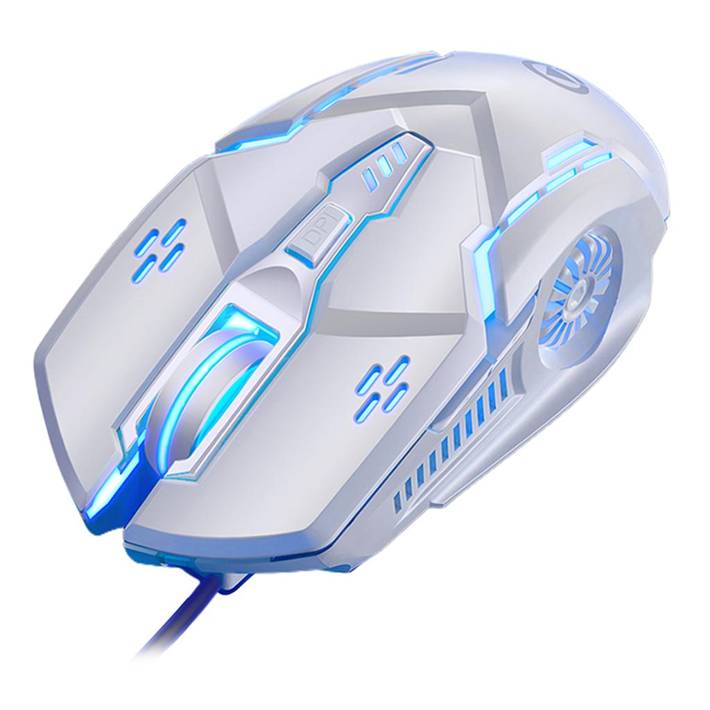 Gaming Mouse Wired,with 6D Programmable Buttons, RGB Lights Perfect for Gaming Computer Mouse for PC, Laptop, Computers