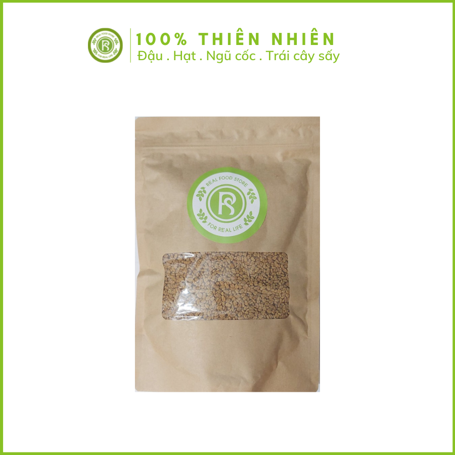 Hạt Methi Ấn Độ Real Food Làm Trà &amp; Nấu Ăn, Kiểm Soát Đường Huyết (500g,1KG)