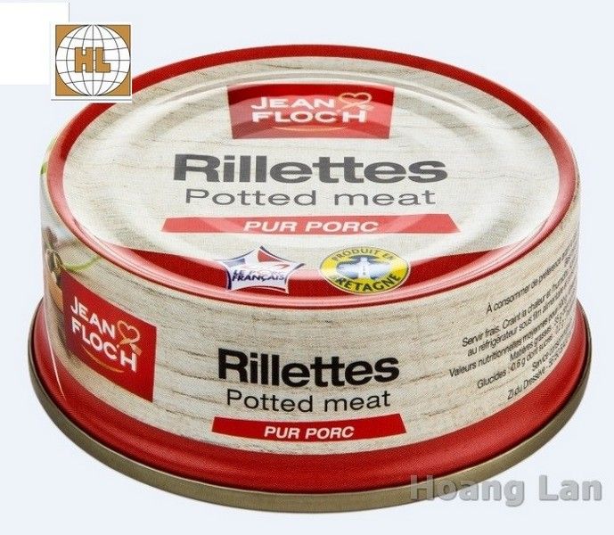 Pate thịt sợi Rilletes Jean Floch 125g - Pháp