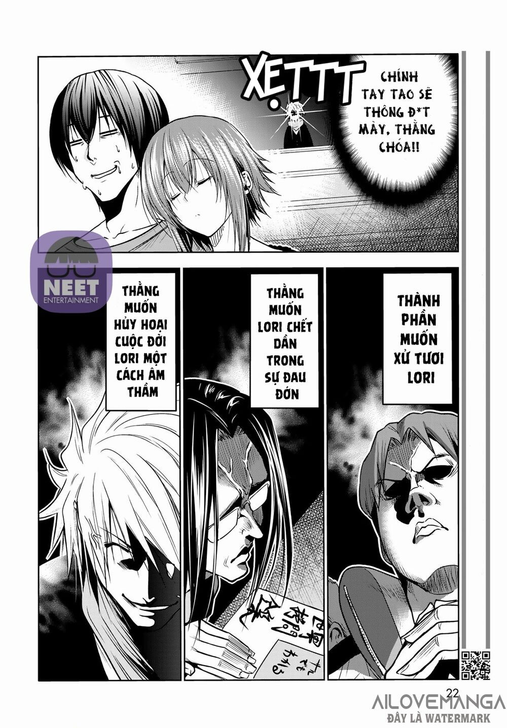 cô gái thích lặn - grand blue chapter 74 18