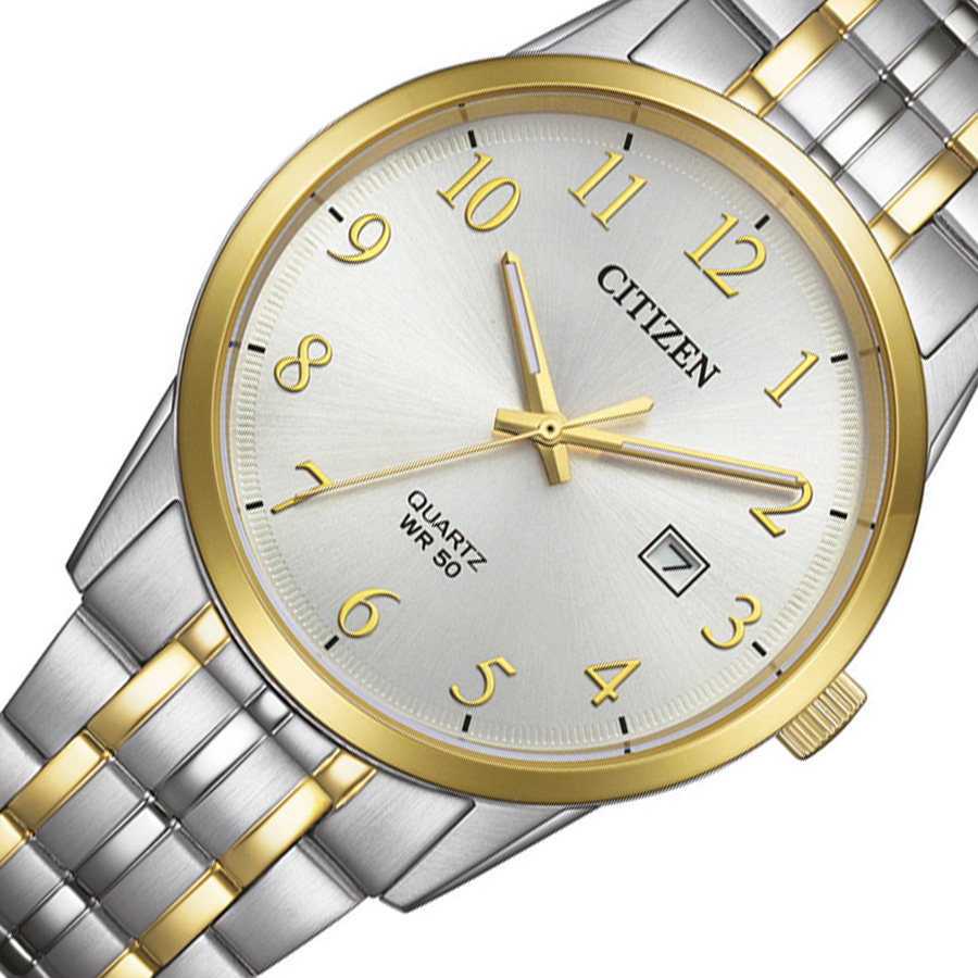 Đồng Hồ Nam Citizen Dây Thép Không Gỉ BI5007-53A - Mặt Bạc (39mm)