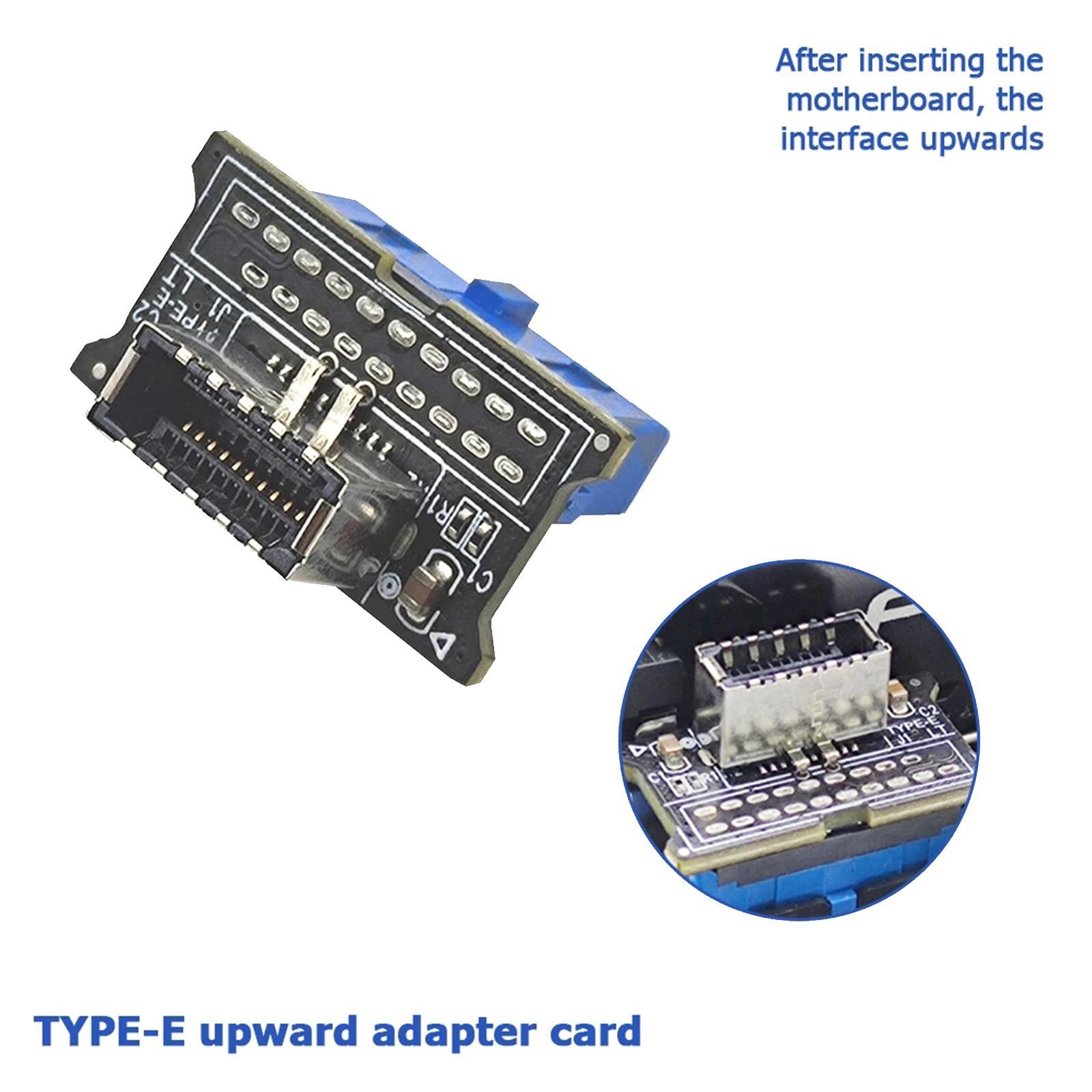 Mainboard USB 3.0 19PIN to 3.1 Type-° Converter  19 Pin