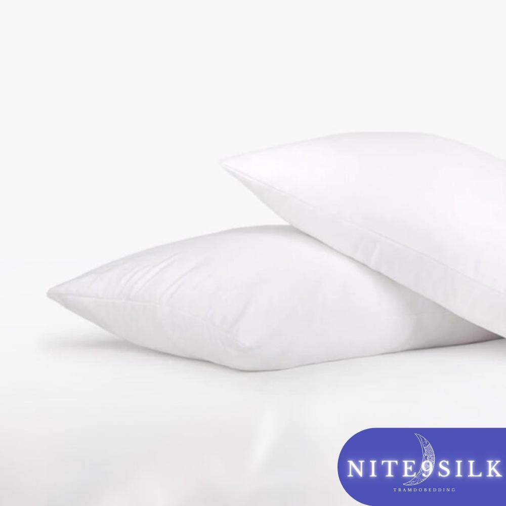 Ruột Gối Lông Vũ Nhân Tạo - Hàng Xuất Nhật - Nite9 Silk - Gối Lông Vũ Nhân Tạo Êm Ái Ngủ Ngon Kháng Khuẩn