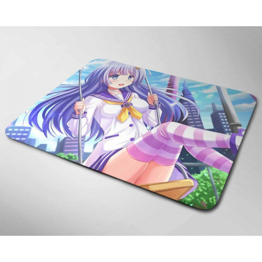 Miếng lót chuột mẫu Anime Ngồi Xích Đu (20x24cm)