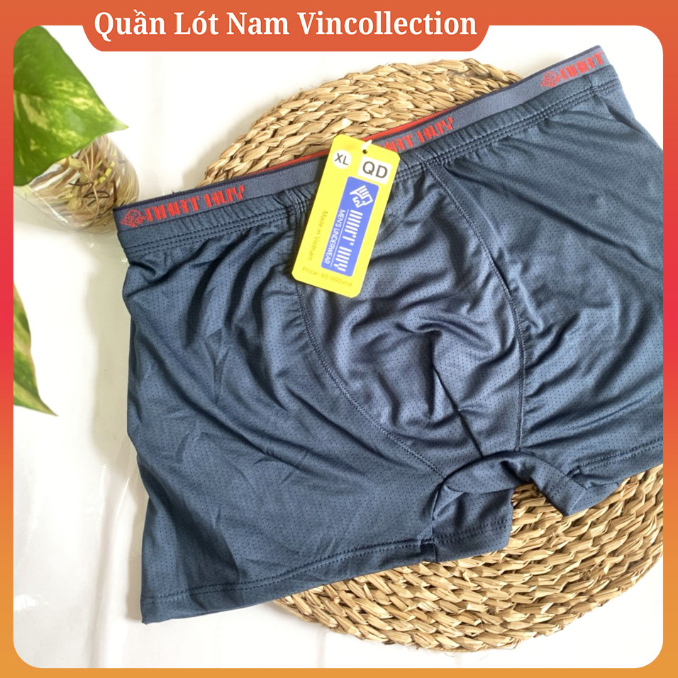 |Combo 2| Quần Lót Nam Đùi  Nhật Huy Vải Lưới Thông Hơi Li Ti Lỗ Nhỏ Cao Cấp Underwear Men - Quần Lót Nam Nhật Huy