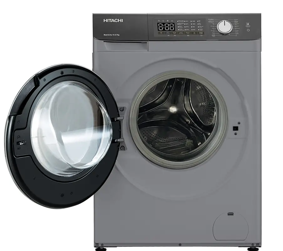Máy giặt lồng ngang Hitachi Inverter 10.5Kg sấy 7Kg BD.D1054HVOS - Hàng chính hãng
