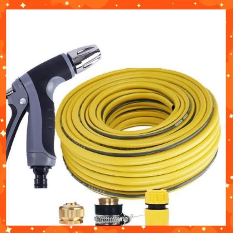 Bộ dây và vòi xịt rửa xe tưới cây tăng áp 7-10M 206817