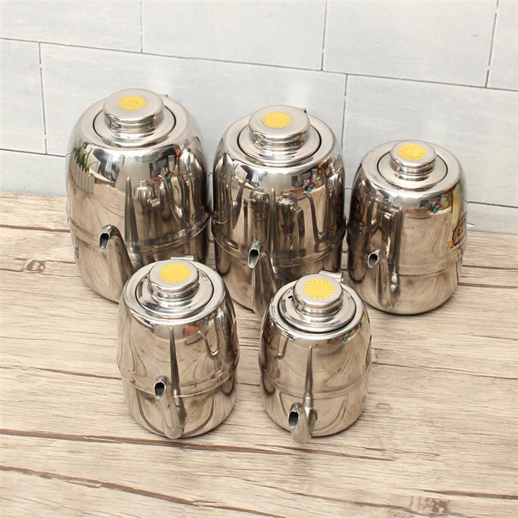 Stainless Steel Olive Oil Vinegar Can Drizzler Cruet Bottle Oil Dispenser