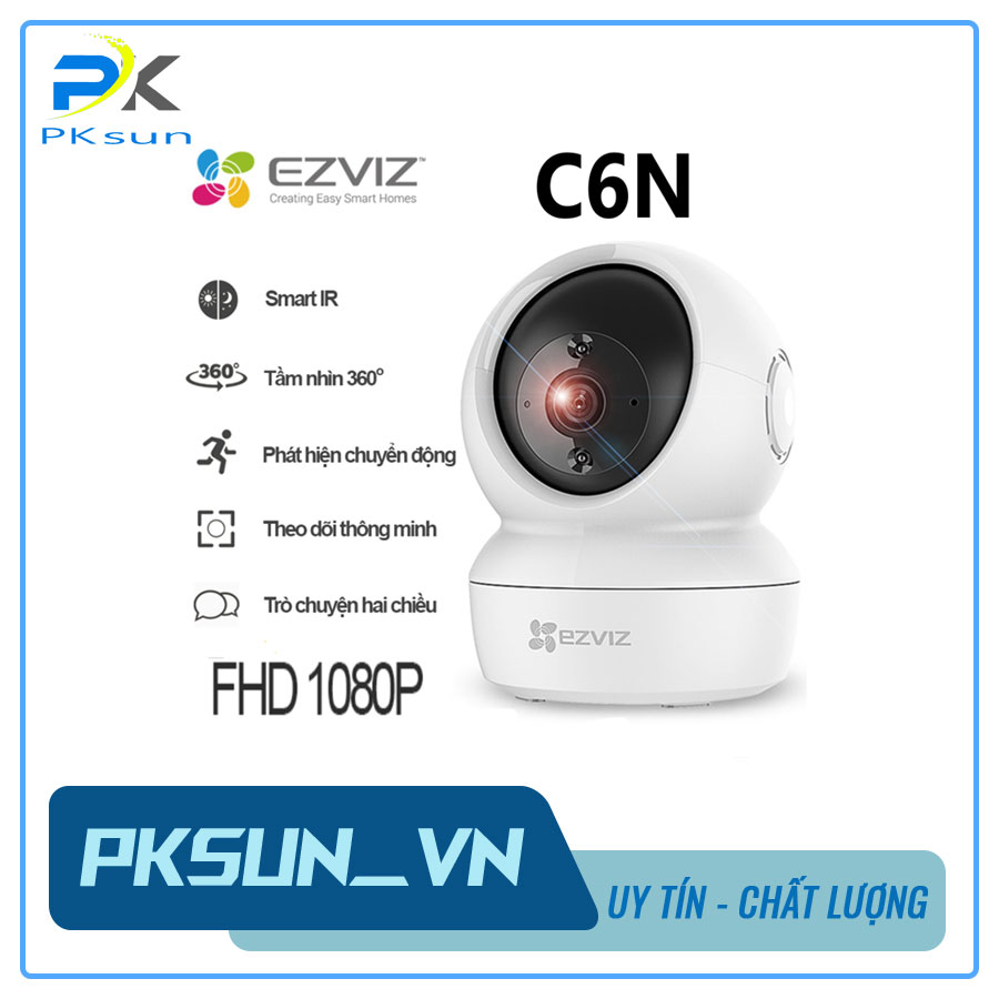 Camera IP Wifi Trong Nhà EZVIZ C6N 1080p - Hàng Chính Hãng