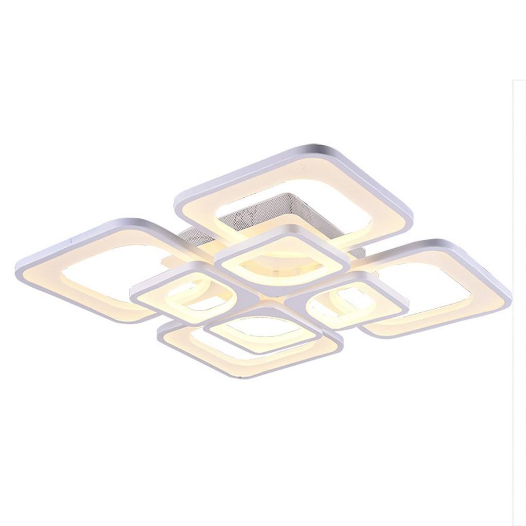 Đèn ốp trần vuông 8 cánh 3 chế độ ánh sáng MO - 904