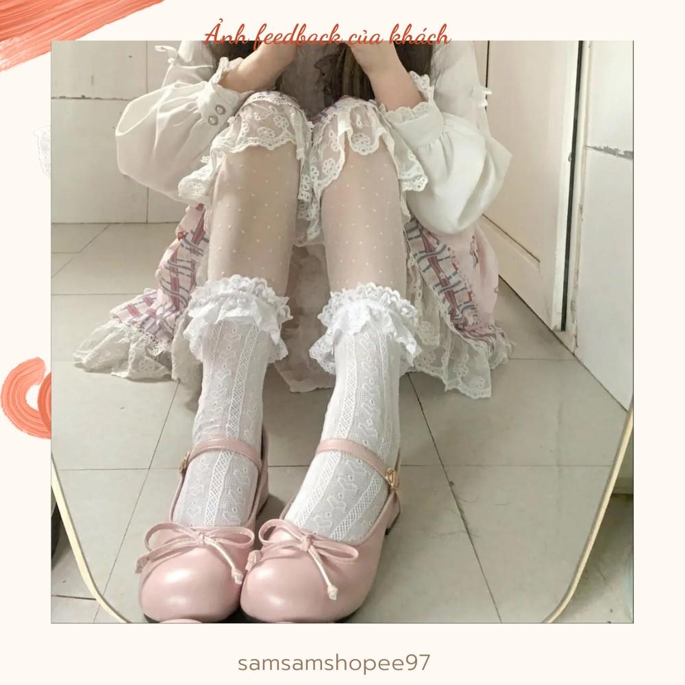 Giày búp bê lolita (Kèm ảnh thật