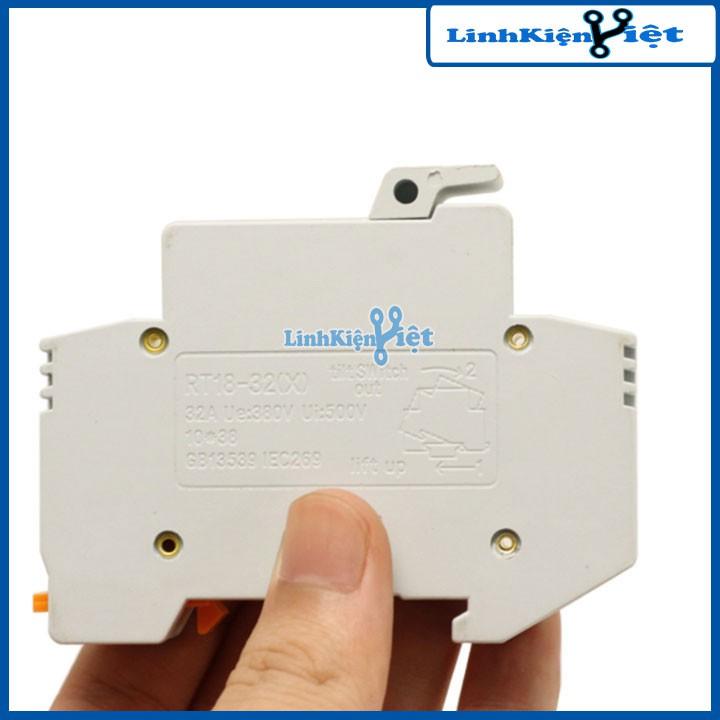 Hộp Cầu Chì RT18-32(X) 10x38mm