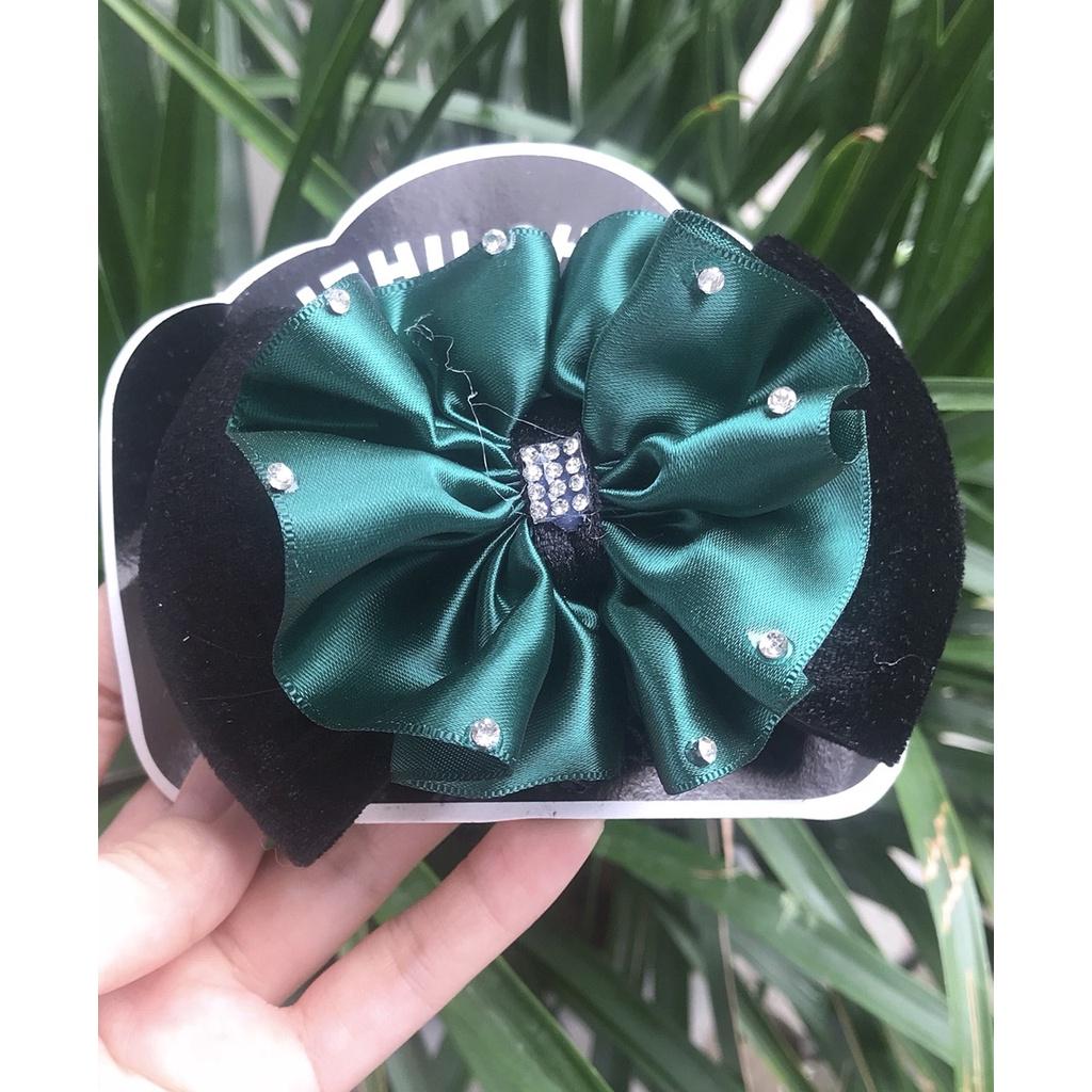 Cặp Búi Tóc Phối Hoa Siêu Đẹp, Ảnh Thật