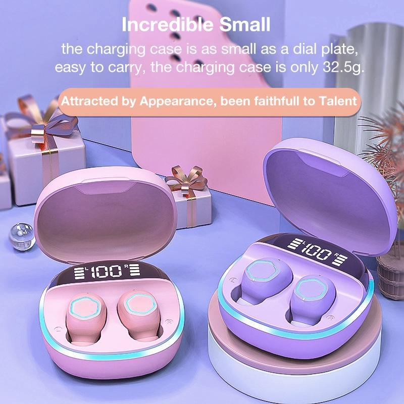 Tai Nghe Bluetooth M13 Tai Nghe Không Dây Bluetooth 5.2 Macaron Tích Hợp Mic Điều Khiển Cảm Ứng Tiếng Ồn