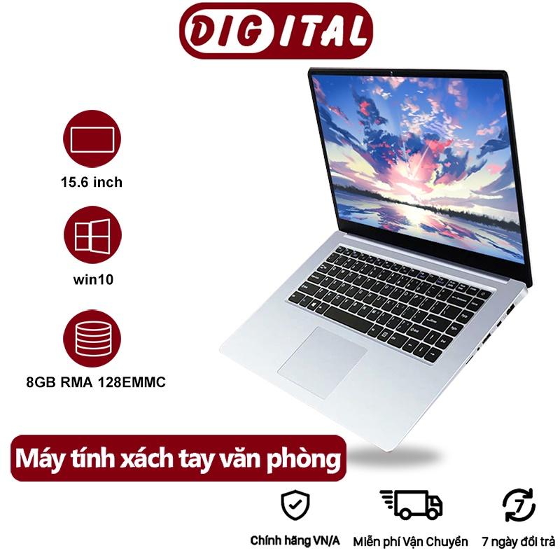 Máy tính Laptop máy tính xách tay chip Intel J3455 /J4105RAM8G+ROM128G màn 15.6 inch mỏng nhẹ Win10chạymượt 