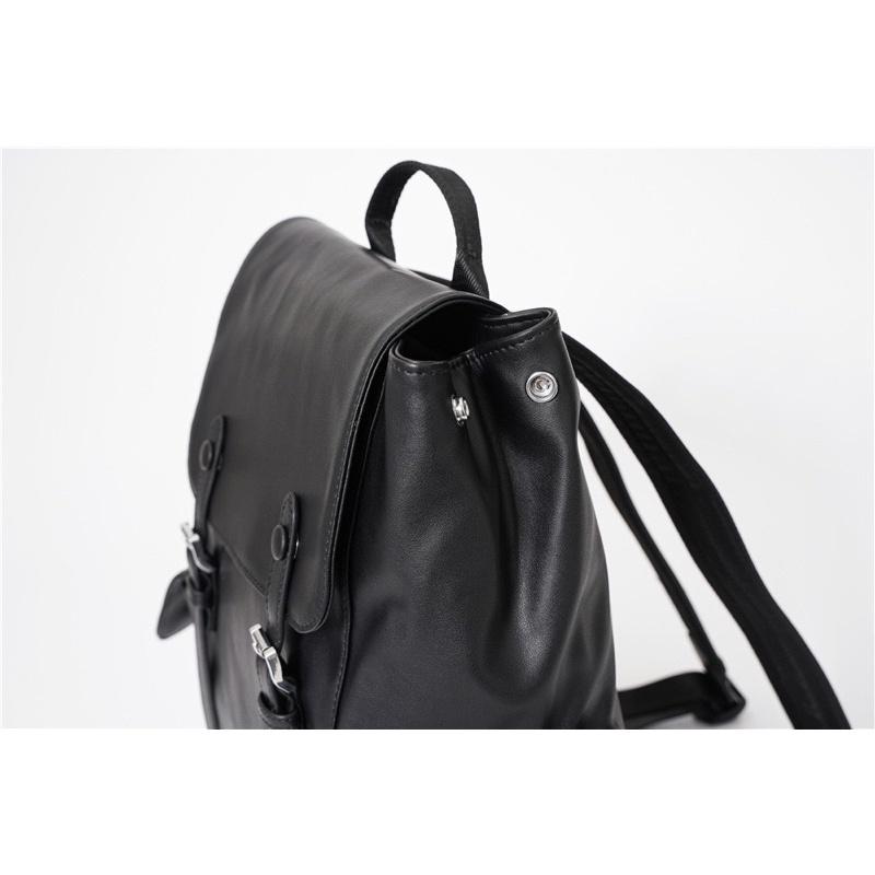 Balo da đứng form như hình chất da PU dày dặn, cứng cáp, chống thấm nước-Voyagers Backpack,novstore