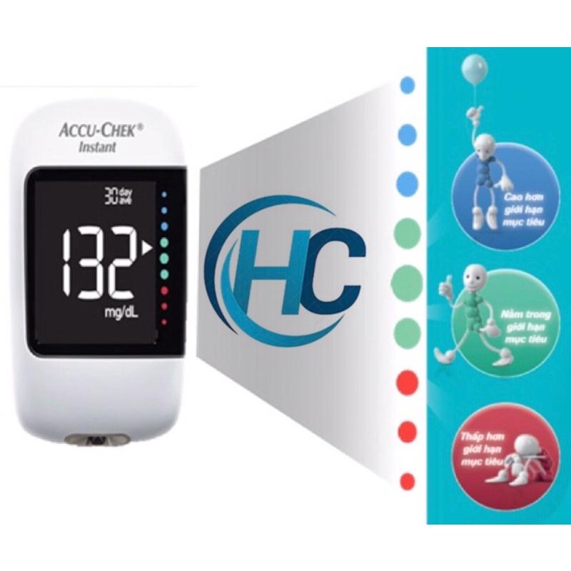 Bộ Máy đo đường huyết ACCU CHEK INSTANT (100% nhập khẩu Đức) (Tặng kèm 25 que)