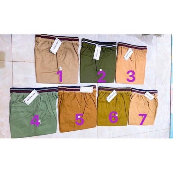 Quần Ngố Kaki Nhiều Màu Dành Cho Nam