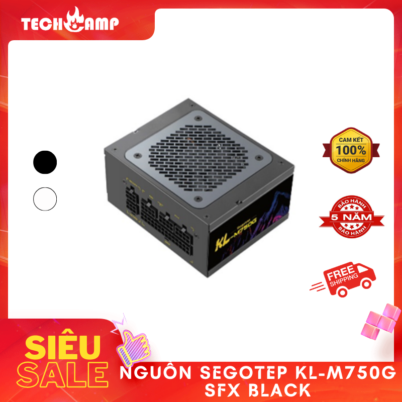 Nguồn SEGOTEP KL-M750G SFX 80 PLUS GOLD PCIE 5.0 ATX 3.0 - Hàng chính hãng