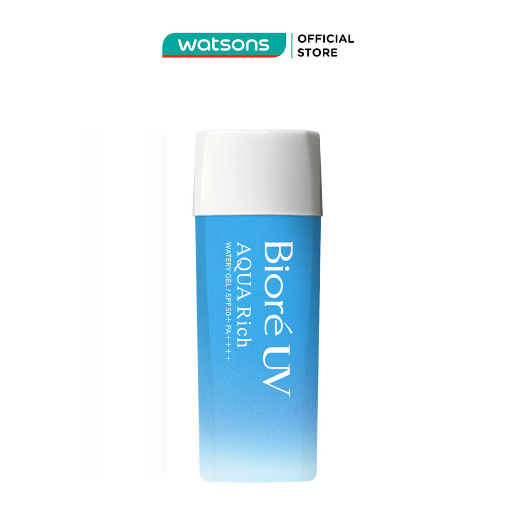 Gel Chống Nắng Biore UV Aqua Rich Watery Gel 90 ml SPF50+/PA++++ Màng Nước Dưỡng Da 90ml