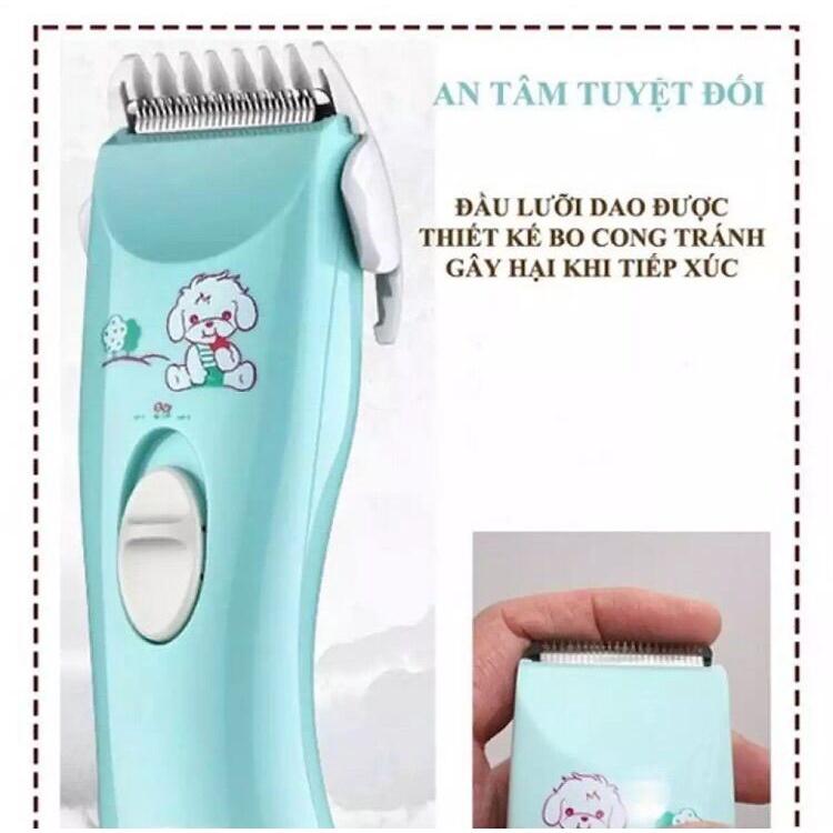 Tông đơ cắt tóc trẻ em cao cấp TOIR TR102 cắt tóc cho bé. An toàn, Chạy êm, máy khỏe, dễ dùng.