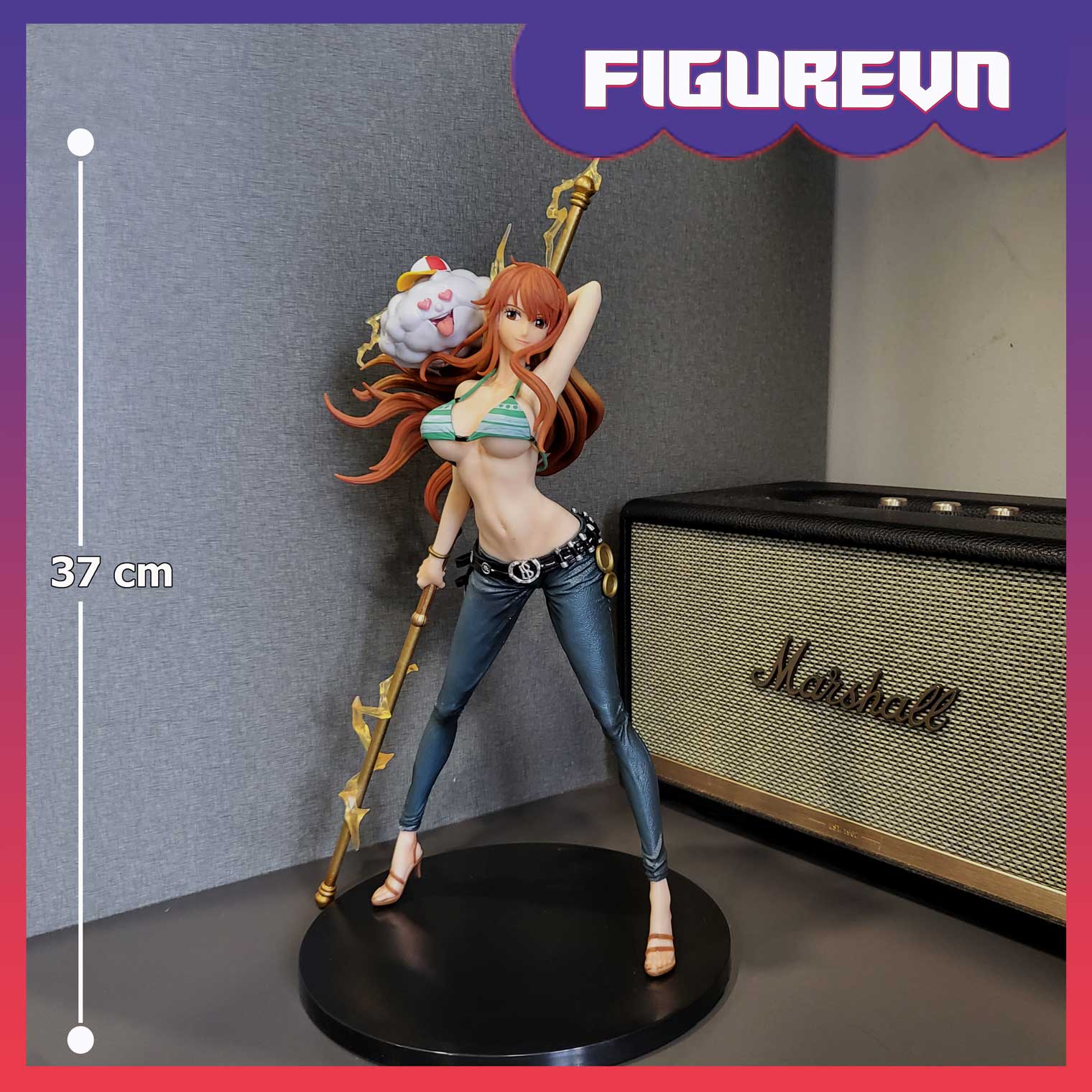 Mô hình Nami và Zues 37 cm - One Piece