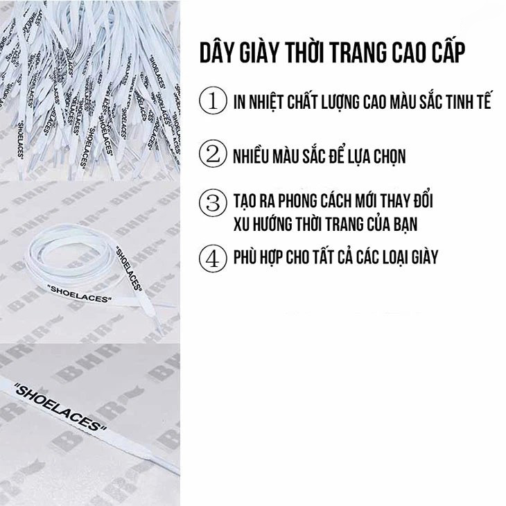 Dây giày cao cấp ShoeLaces