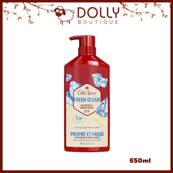 Dầu Gội Xả 2 In 1 Old Spice 650ml