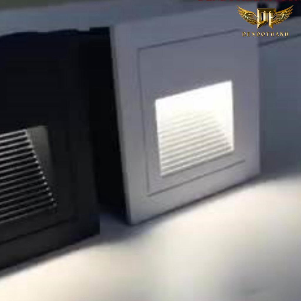 Đèn âm bậc cầu thang RSV764 âm tường hắt tường trang trí chống nước ,đèn sân vườn cao cấp DT LIGHT - VỎ ĐEN 3w