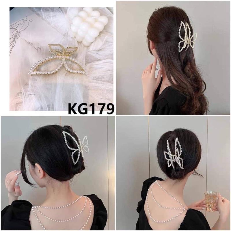 Kẹp tóc nữ kim loại mạ cao cấp siêu bền đẹp nữ tính