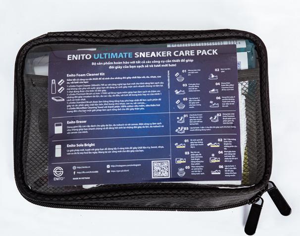 Bộ Vệ Sinh Enito Ultimate Sneaker Care Kit - Chuyên Dùng Để Vệ Sinh Giày Sneaker Chuyên Nghiệp