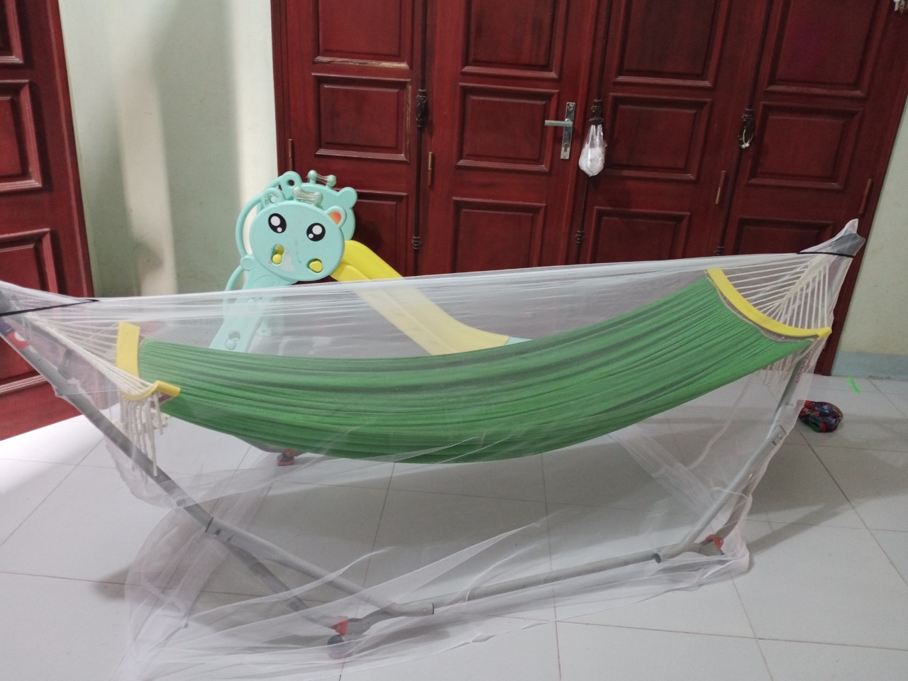 Mùng võng chống muỗi , mùng chụp chống muỗi hiệu quả an toàn cho bé