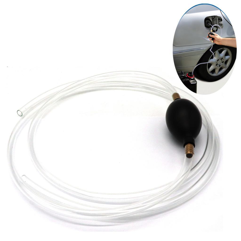Hand Diesel Primer Pump with Pipe Hose Manual Fuel Transfer Delivery