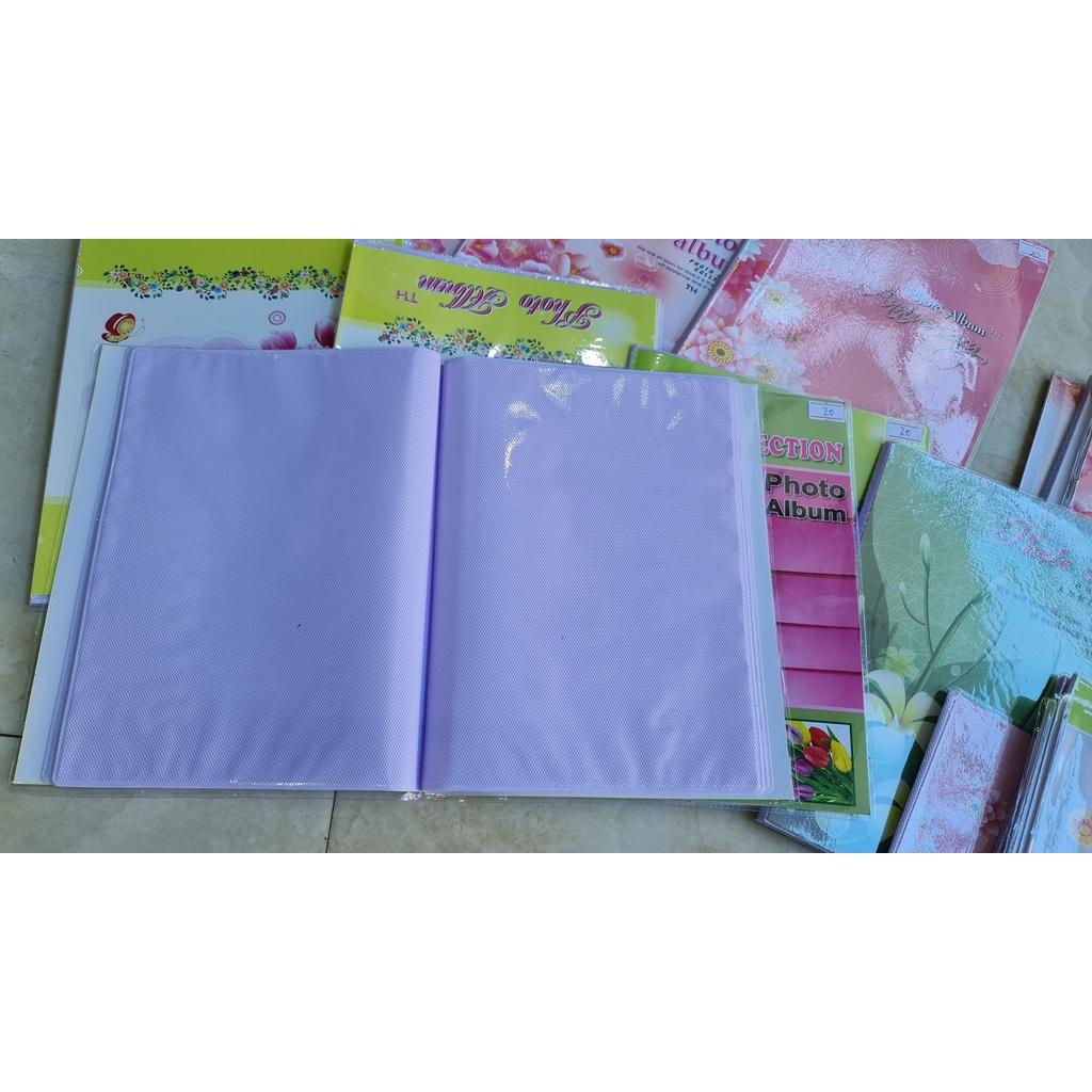 Album ảnh 15 x 21 cm 20 ảnh bìa nhựa dẻo 1 ô, nhiều màu đẹp, Photo album TH