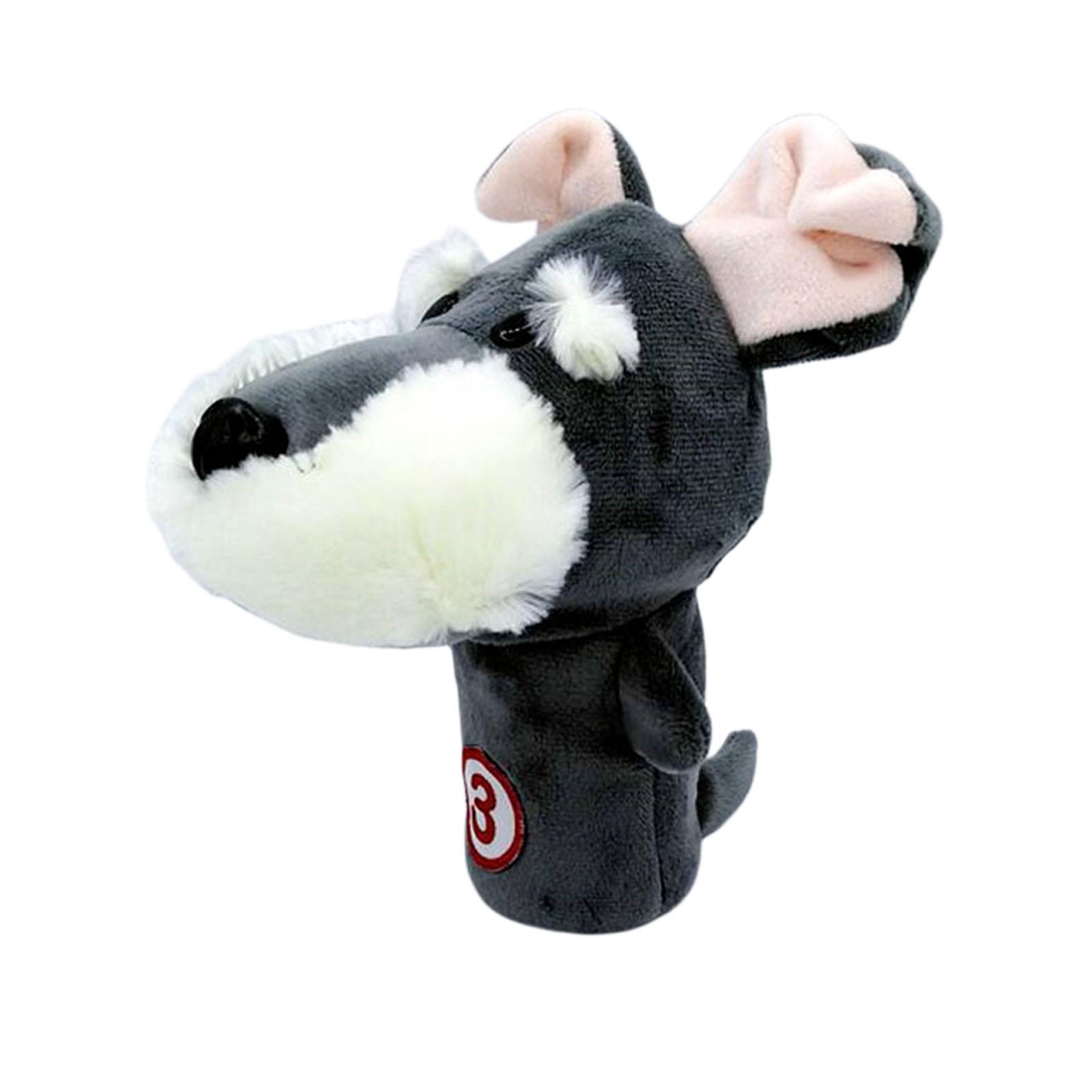 2x Novelty Plush  Iron Headcover Wedges Club Head Cover,   Provides   for Your Irons