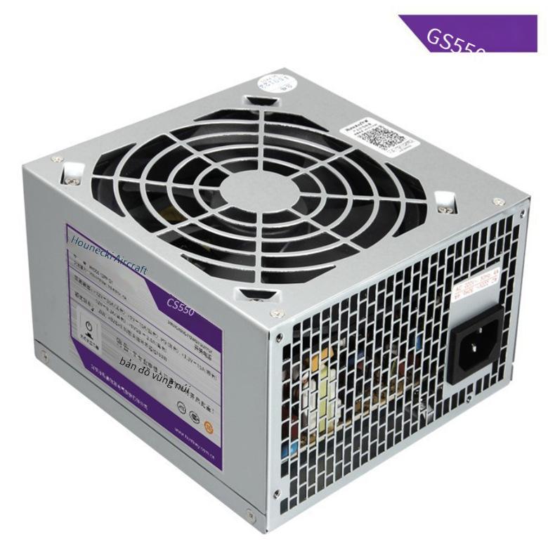 Thuận lợi nhất Hangjia GS550 máy chủ nguồn điện máy tính để bàn được đánh giá 450W nguồn điện im lặng cung cấp điện tự làm