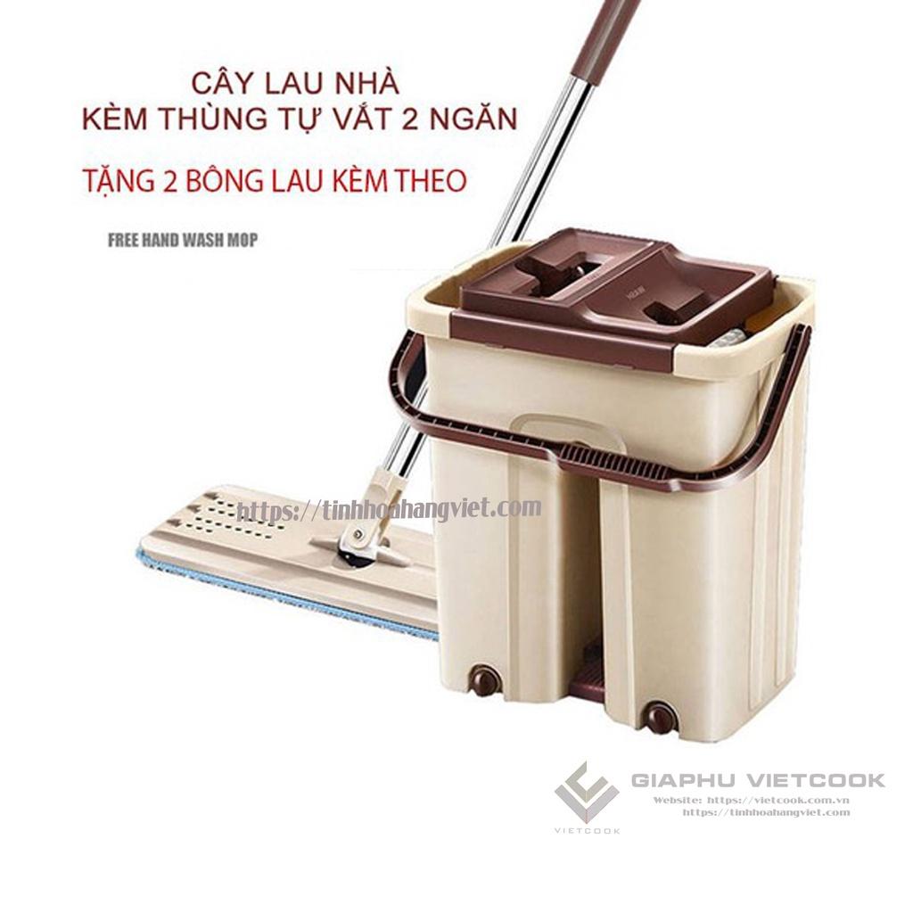 Bộ cây lau nhà 2 ngăn Tạ Thiên