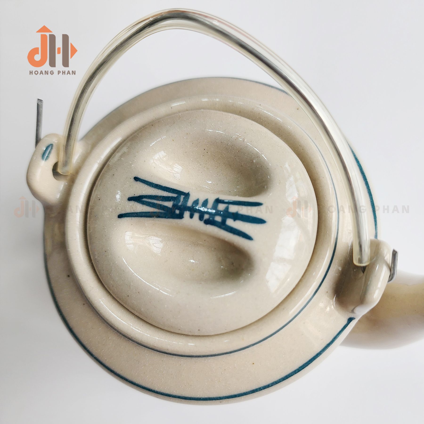 Bộ ấm trà Nam Bộ cổ điển họa tiết gà trống - 02