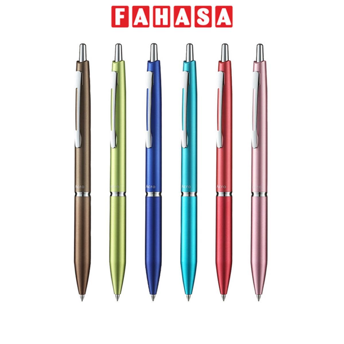 Bút Bi Ký Acro 1000 0.7 mm - Pilot BAC-1SF-MBN - Mực Đen - Thân Nâu Kèm Hộp