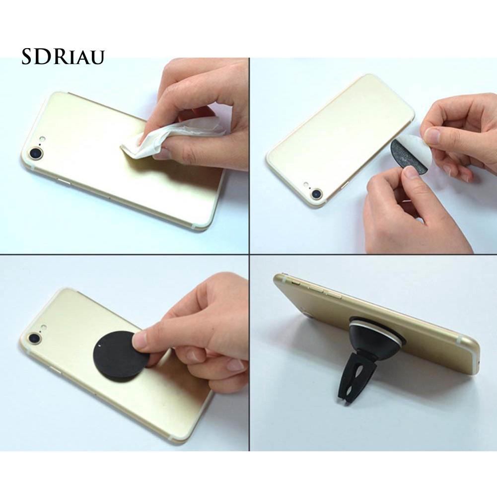 Set 4 miếng sticker hút điện thoại từ tính gắn xe hơi tiện dụng