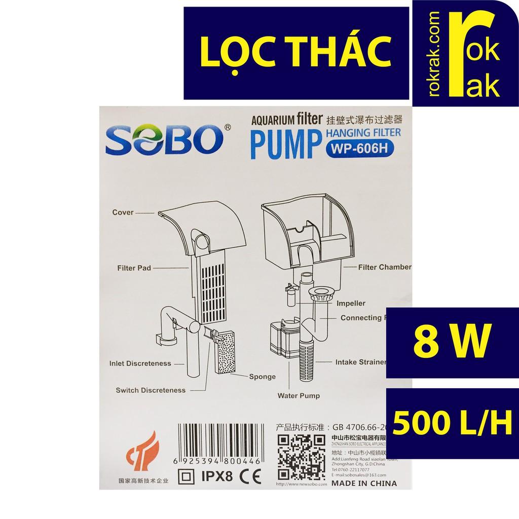 Máy Lọc thác nước WP 606H cho bể cá